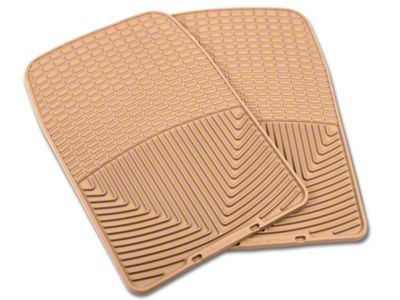 Weathertech All-Weather Front Rubber Floor Mats; Tan (97-03 F-150)