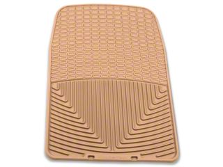 WeatherTech All-Weather Floor Mats For W357TN – 1st Row Tan, Front Set (2 Pieces), Rubber, Vehicle Specific