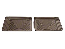 Weathertech All-Weather Rear Rubber Floor Mats; Tan (97-08 F-150 SuperCab, SuperCrew)