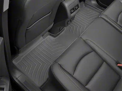 Weathertech DigitalFit Rear Floor Liner; Black (22-26 2.0L EcoBoost Maverick)