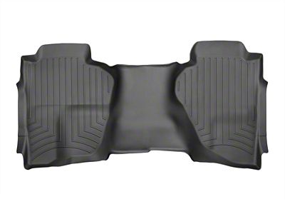 Weathertech DigitalFit Rear Floor Liner; Black (22-26 Maverick Hybrid)