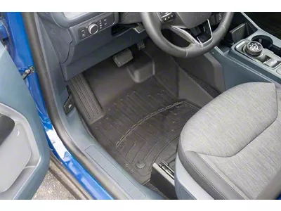 Weathertech DigitalFit Rear Floor Liner; Cocoa (22-26 Maverick Hybrid)