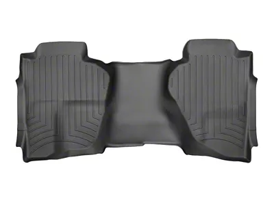 Weathertech Rear Floor Liner HP; Black (22-26 2.0L EcoBoost Maverick)