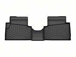 Weathertech Rear Floor Liner HP; Black (22-26 Maverick Hybrid)
