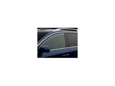 Weathertech Side Window Deflectors; Front and Rear; Dark Smoke (22-26 Maverick)