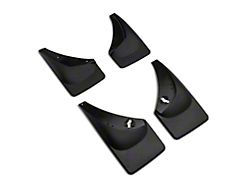 Weathertech No-Drill Mud Flaps; Front and Rear; Black (99-06 Silverado 1500)