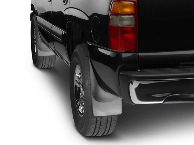 Weathertech No-Drill Mud Flaps; Front and Rear; Black (06-08 RAM 1500 w/o Fender Flares)