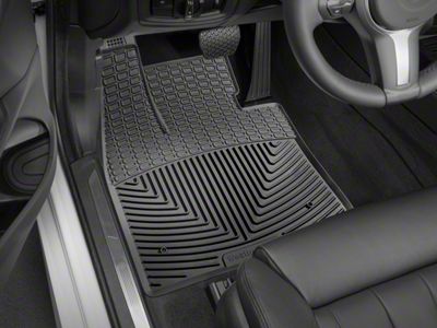 Weathertech All-Weather Front Rubber Floor Mats; Black (19-24 RAM 1500)