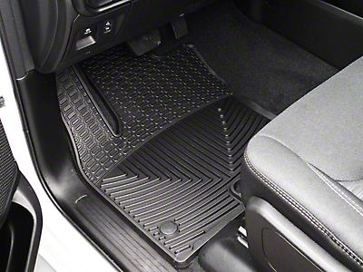 WeatherTech FloorLiner HP Custom Fit Floor Mats For Ram 1500 & TRX (2019-2024) - 1st Row, Black