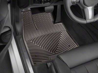 Weathertech All-Weather Front Rubber Floor Mats; Cocoa (19-24 RAM 1500)