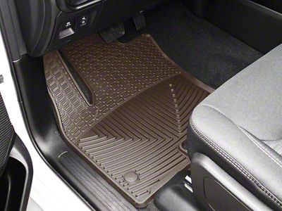 Weathertech All-Weather Front Rubber Floor Mats; Cocoa (2025 RAM 1500)