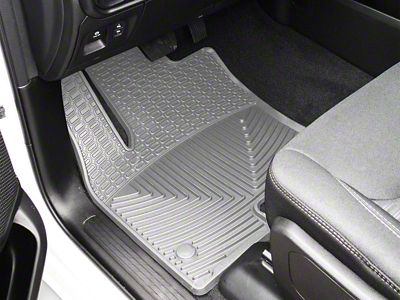 Weathertech All-Weather Front Rubber Floor Mats; Gray (2025 RAM 1500)