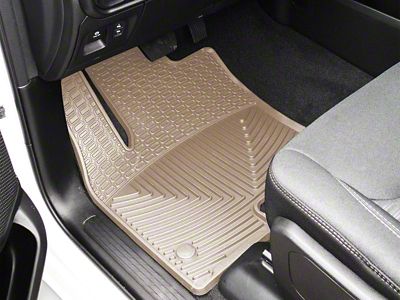 Weathertech All-Weather Front Rubber Floor Mats; Tan (2025 RAM 1500)