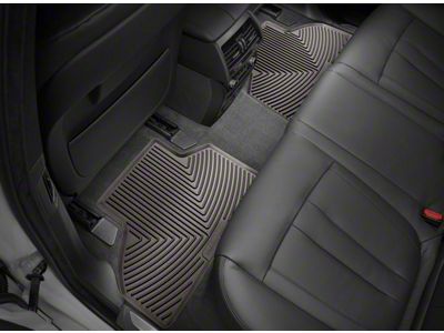 Weathertech All-Weather Rear Rubber Floor Mats; Cocoa (19-25 RAM 1500 Crew Cab)