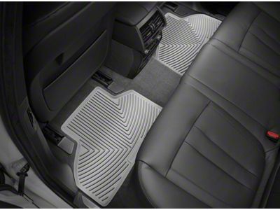 Weathertech All-Weather Rear Rubber Floor Mats; Gray (19-25 RAM 1500 Crew Cab)
