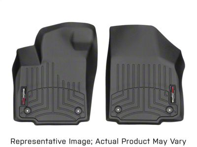 Weathertech DigitalFit Front Over the Hump Floor Liner; Black (19-24 RAM 1500)