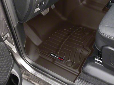 Weathertech DigitalFit Front Over the Hump Floor Liner; Cocoa (2025 RAM 1500 w/ Front Bench Seat)