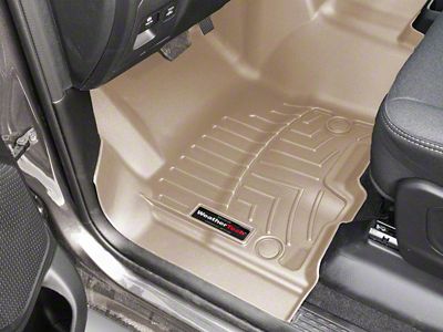 Weathertech DigitalFit Front Over the Hump Floor Liner; Tan (2025 RAM 1500 w/ Front Bench Seat)
