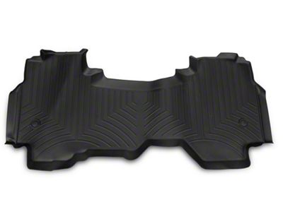 Weathertech DigitalFit Rear Floor Liner; Black (19-25 RAM 1500 Quad Cab)