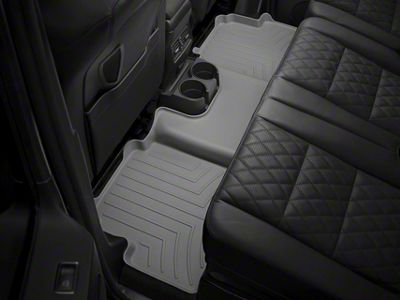 Weathertech DigitalFit Rear Floor Liner; Gray (19-25 RAM 1500 Quad Cab)