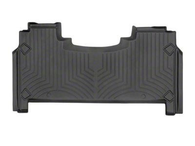 Weathertech Rear Floor Liner HP; Black (19-25 RAM 1500 Crew Cab w/ Rear Underseat Storage)