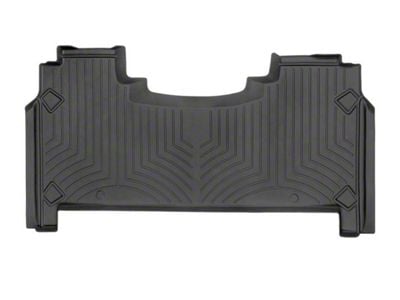 Weathertech Rear Floor Liner HP; Black (19-24 RAM 1500 Crew Cab w/ Rear Underseat Storage)