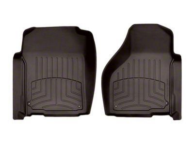 Weathertech Front Floor Liner HP; Cocoa (2012 RAM 1500 Regular Cab, Quad Cab w/ Driver & Passenger Side Floor Hooks; 13-18 RAM 1500 Regular Cab, Quad Cab)