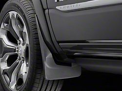 Weathertech No-Drill Mud Flaps; Front and Rear; Black (19-24 RAM 1500 w/o OE Flares)