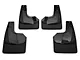 Weathertech No-Drill Mud Flaps; Front and Rear; Black (19-24 RAM 1500)