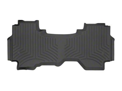 Weathertech Rear Floor Liner HP; Black (19-25 RAM 1500 Quad Cab w/o Rear Underseat Storoage Box)