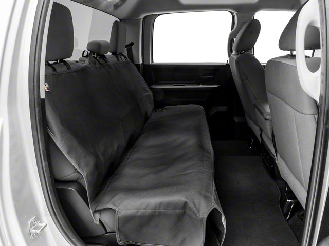 Weathertech Seat Cover; Black (09-19 RAM 1500)