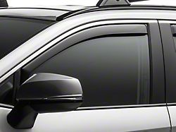 Weathertech Side Window Deflectors; Front; Dark Smoke (02-08 RAM 1500 Quad Cab, Mega Cab)