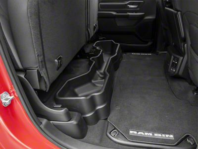 Weathertech Underseat Storage System; Black (19-24 RAM 1500 Quad Cab)