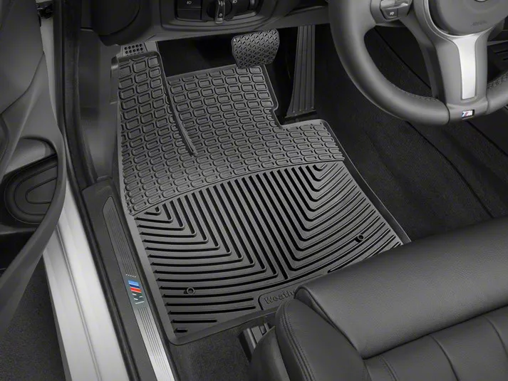 Weathertech RAM 2500 AllWeather Front Rubber Floor Mats; Black W516