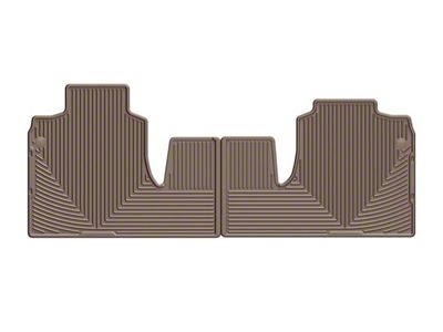 Weathertech All-Weather Rear Rubber Floor Mats; Tan (06-24 RAM 2500 Mega Cab)