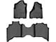 Weathertech DigitalFit Front and Rear Floor Liners; Black (19-24 RAM 2500 Crew Cab w/ Front Bench Seat)