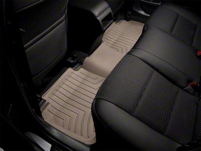 Weathertech DigitalFit Front Over the Hump and Rear Floor Liners; Tan (10-12 RAM 2500 Mega Cab w/ Single Driver's Side Floor Hook)