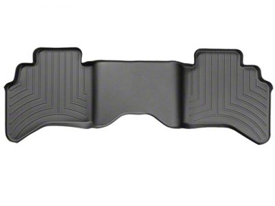 Weathertech DigitalFit Rear Floor Liner; Black (03-09 RAM 2500 Quad Cab)