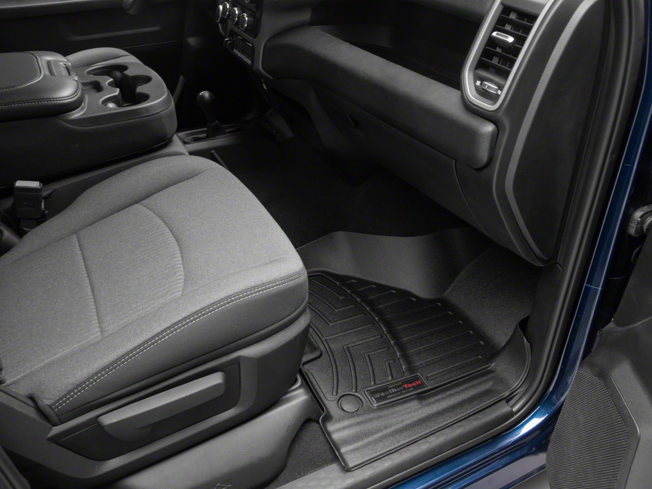 thumbnail image 2 of WeatherTech Custom FloorLiner Mat Set - 1st & 2nd Row, Front, High-Density TPO 2 of 6