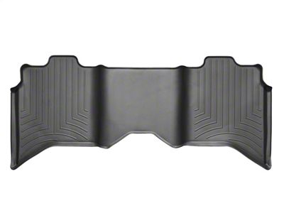 Weathertech DigitalFit Rear Floor Liner; Black (10-18 RAM 2500 Crew Cab)