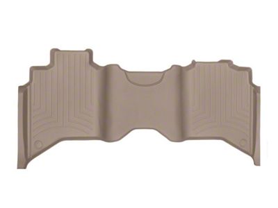 Weathertech DigitalFit Rear Floor Liner; Tan (19-24 RAM 2500 Crew Cab w/ Front Bucket Seats)