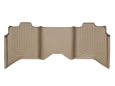 Weathertech DigitalFit Rear Floor Liner; Tan (10-18 RAM 2500 Crew Cab)
