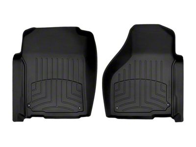 Weathertech Front Floor Liner HP; Black (12-18 RAM 2500 Regular Cab)