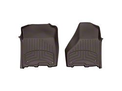 Weathertech Front Floor Liner HP; Cocoa (12-18 RAM 2500 Crew Cab, Mega Cab)
