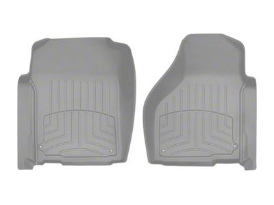 Weathertech Front Floor Liner HP; Gray (12-18 RAM 2500 Regular Cab)