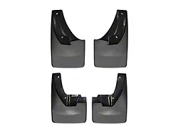 Weathertech No-Drill Mud Flaps; Front and Rear; Black (09-18 RAM 2500)