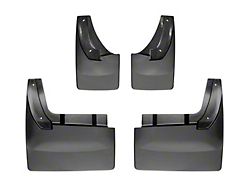 Weathertech No-Drill Mud Flaps; Front and Rear; Black (10-18 RAM 2500 DRW w/ OE Fender Flares)