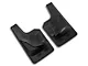 Weathertech No-Drill Mud Flaps; Front and Rear; Black (19-24 RAM 2500 w/ OE Fender Flares)