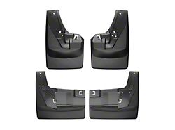 Weathertech No-Drill Mud Flaps; Front and Rear; Black (19-25 RAM 2500 DRW w/ OE Fender Flares)