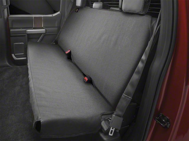 Weathertech Seat Cover; Black (09-18 RAM 2500)